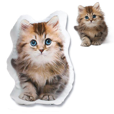 Custom Pet Face Picture Pillow, Personalized Dog Cat Photo Pillow, Dog Portrait, Surprise Gift For Friends, Photo DIY Custom Dog Souvenir