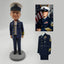 Custom Uniformed Man Bobblehead