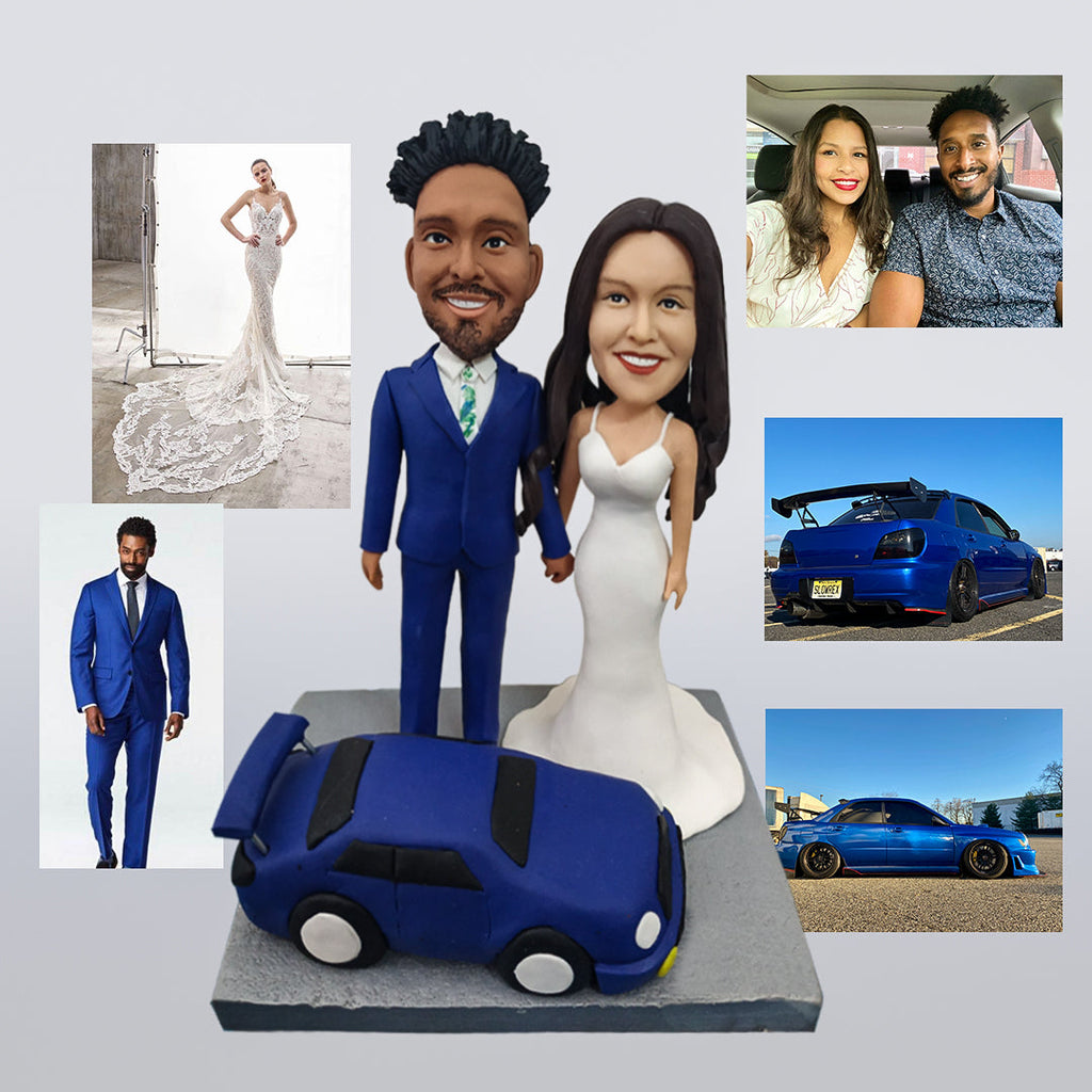 Custom Wedding Bobblehead,  Personalized Birthday Gift For Him For Her, Creative Christmas Gift For Him For Her, Romantic Anniversary Gift For Him For Her, Best Gift Ideas For Him For Her