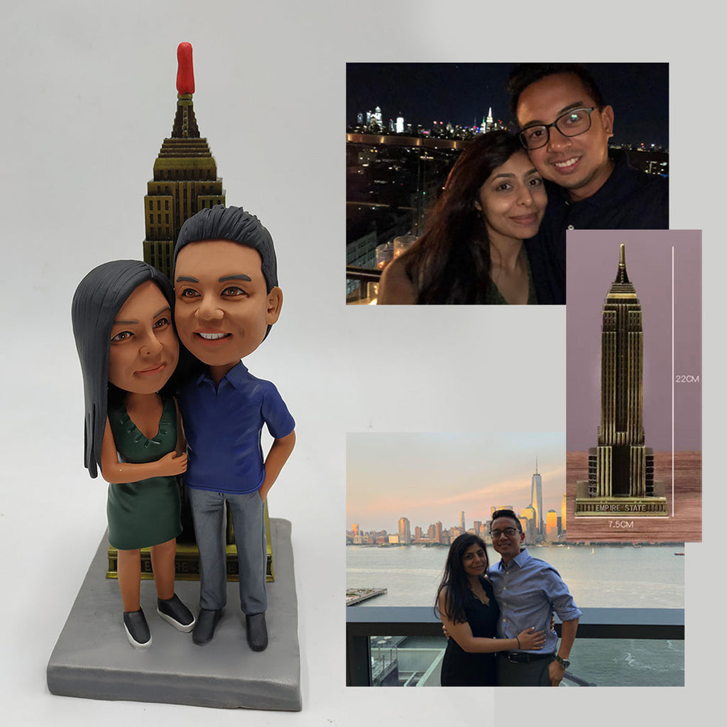 Custom Anniversary Bobblehead, Gift Ideas For Couple