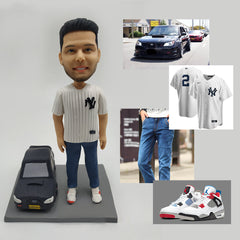 A real handmade custom bobblehead
