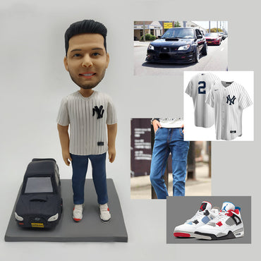 Custom Man Bobblehead, Personalized Birthday Gift For Him, Anniversary Gift , Best Gift Ideas For Father, Boyfriend