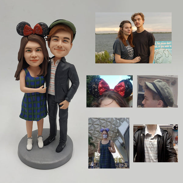 Custom Couple Bobblehead from Your Photo