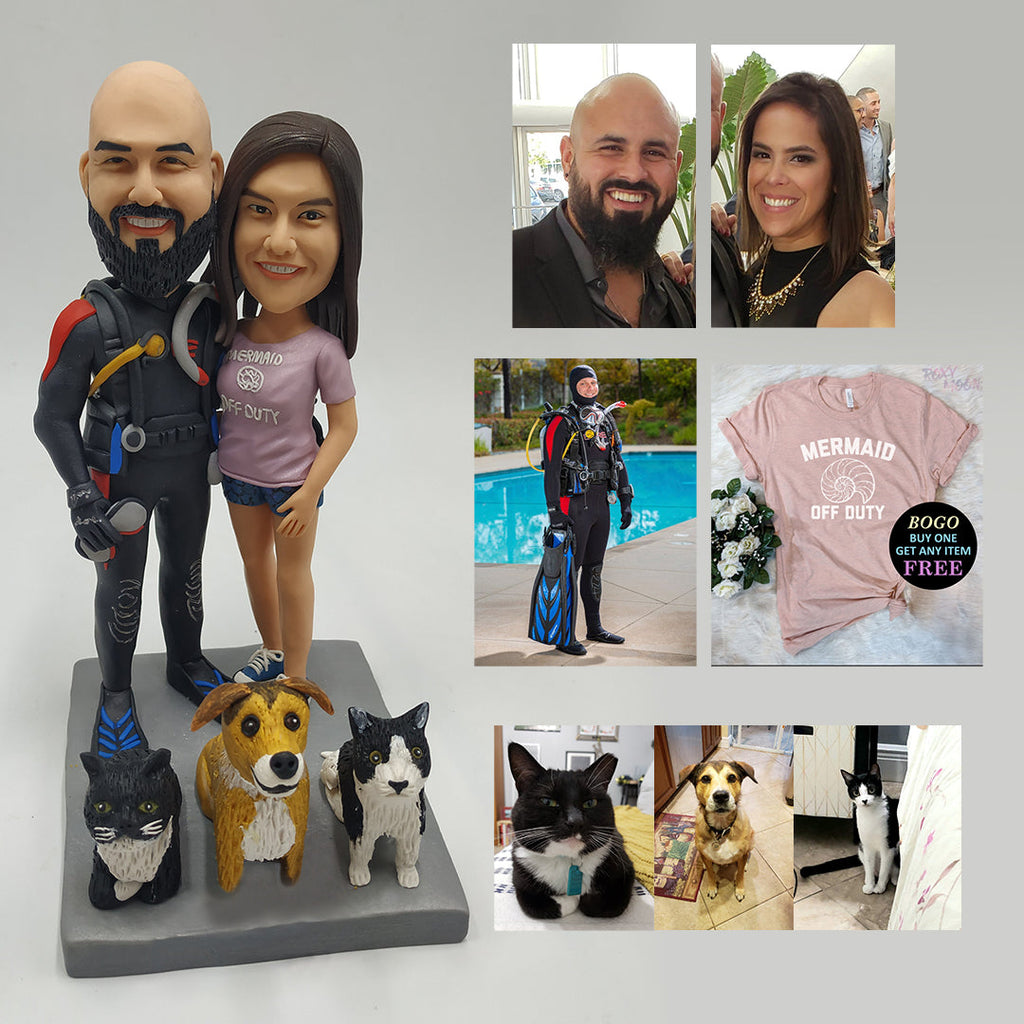 Custom Family Bobblehead
