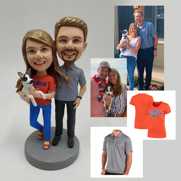 Custom Anniversary Bobblehead, Gift Ideas For Couple
