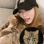 Personalized Pet Portrait Hat — Hand-Embroidered From Your Photo + Custom Name, Unique Gift for Him/Her