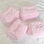 Personalized Custom Name Fluffy Plush Makeup Bag | Custom Cosmetic Organizer Toiletry Bag | Unique Thoughtful Gift for Her, Bridesmaids, Birthdays, Mother’s Day