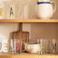 Personalized Hand-Drawn Initial High Borosilicate Glass Mug | Custom Letter & Engraving | Heat Resistant Coffee Milk Drinking Cup | Personalized Gift for Her, Him, Kids & Family