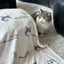 Custom Pet Photo Flannel Blanket | Personalized Dog & Cat Throw Blanket for Sofa Bed | Handmade Customized Gift for Pet Lovers & Memorial