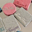 Personalized Custom Name Glitter Compact Mirror | Double-Sided Folding Travel Makeup Mirror | Bridesmaid Birthday Gift for Her & Kids | Gifts Journey