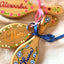 Personalized Hand-Painted Name Beech Wood Hair Brush | Custom Floral Design | Bridesmaid Birthday Gift for Her & Kids | Gifts Journey