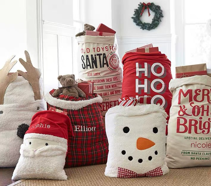 Personalized Santa sack with embroidered child's name – photo 6