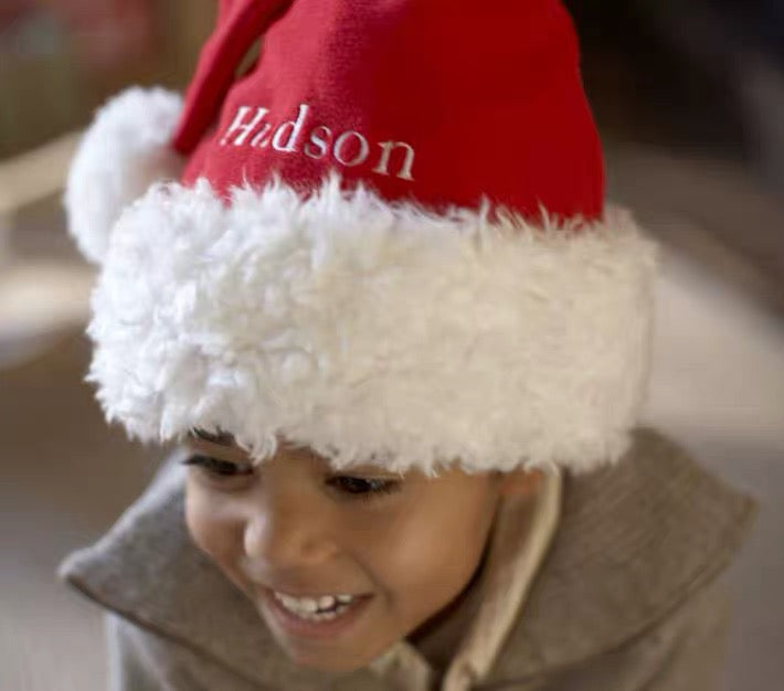 Personalized Santa hat with embroidered name – photo 6