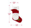 Christmas Personalized Velvet Stockings with Name, Embroidered Tartan Plaid Stocking, Custom Xmas Presents, Christmas 2021 Ornament Decor