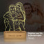 Custom Photo 3D Lamp, Bluetooth Music Player, Desk Lamp, Picture Night Light, Handmade, Personalized Birthday, Christmas Day Gifts Ideas