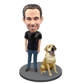 Custom Man Bobblehead, Personalized Birthday Gift For Him, Anniversary Gift , Best Gift Ideas For Father, Boyfriend