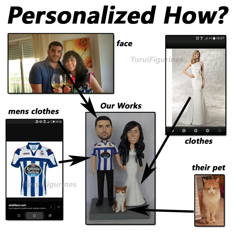 Custom Couple Bobblehead