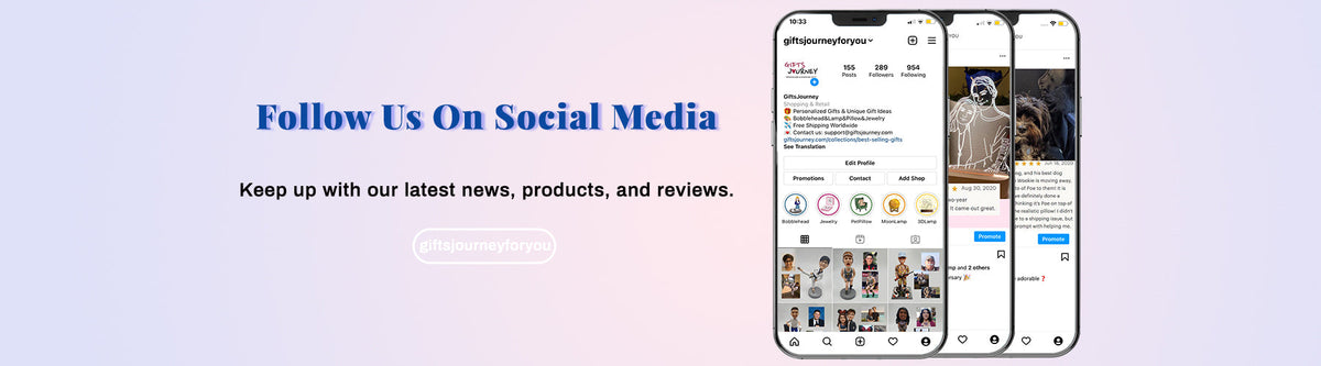 Follow GiftsJourney on Instagram @giftsjourneyforyou