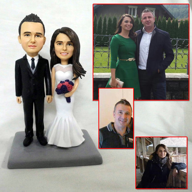 Custom Wedding Bobblehead,  Personalized Birthday Gift For Him For Her, Creative Christmas Gift For Him For Her, Romantic Anniversary Gift For Him For Her, Best Gift Ideas For Him For Her